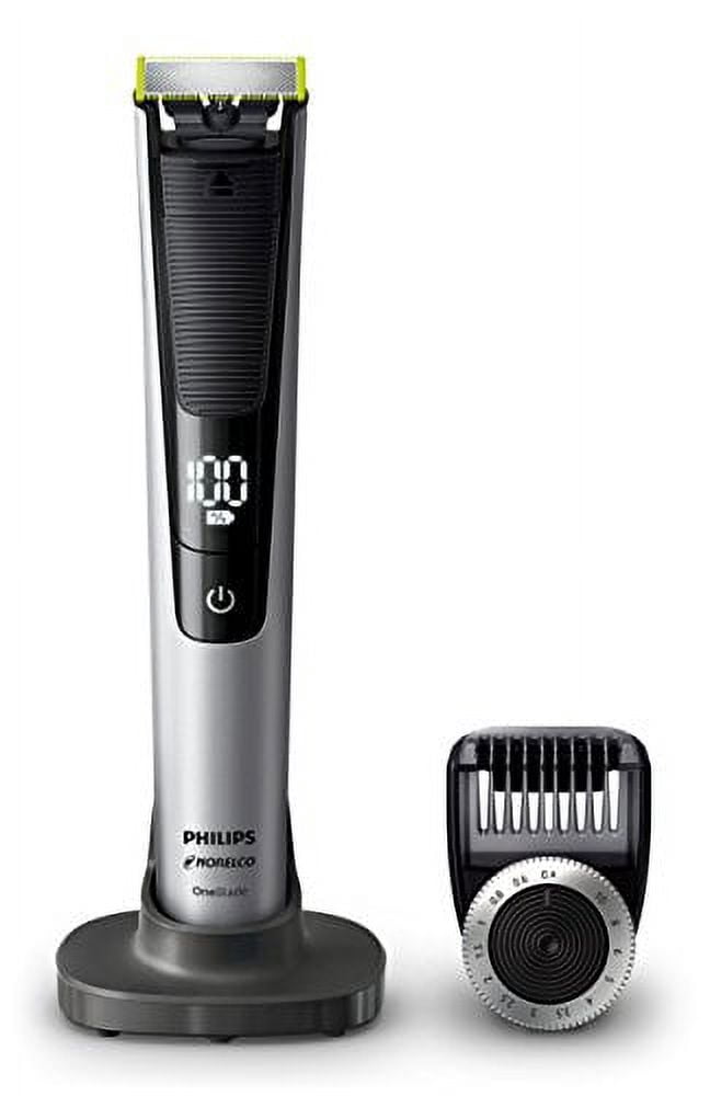 Philips Norelco Oneblade Electric Trimmer & Shaver Men's Grooming, Black, QP6520