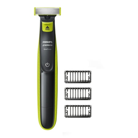 Philips Norelco Oneblade Hybrid Electric Trimmer and Shaver, Rechargeable, Black QP2520/70