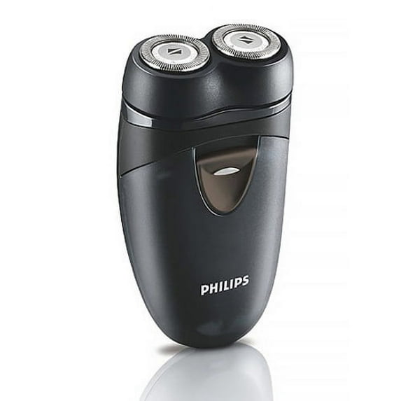 Philips Norelco PQ208 Mens Rotary Travel Shaver W Flexing Heads for Clean Face