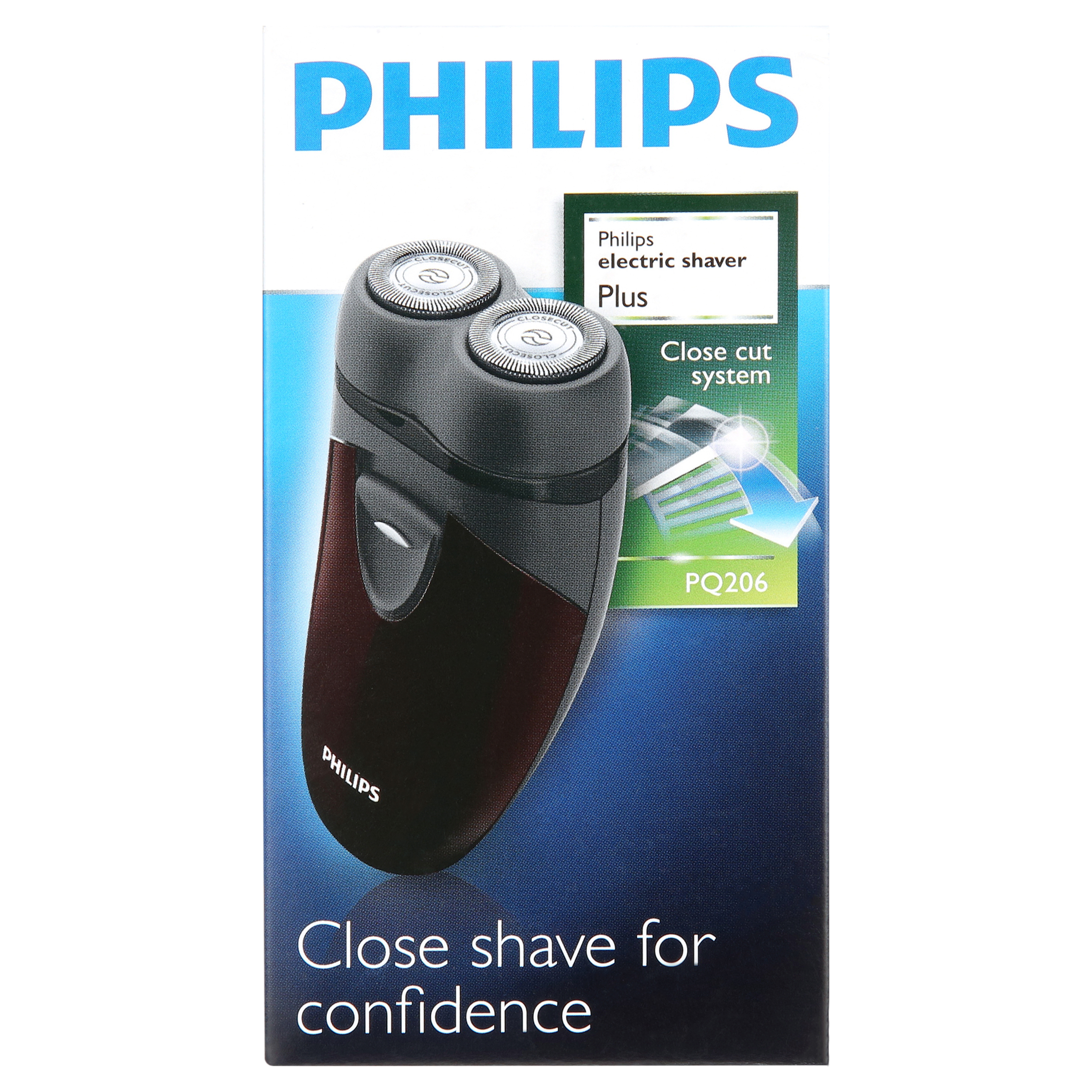 Philips Norelco Portable Electric Razor with battery operation, PQ28 - image 1 of 5