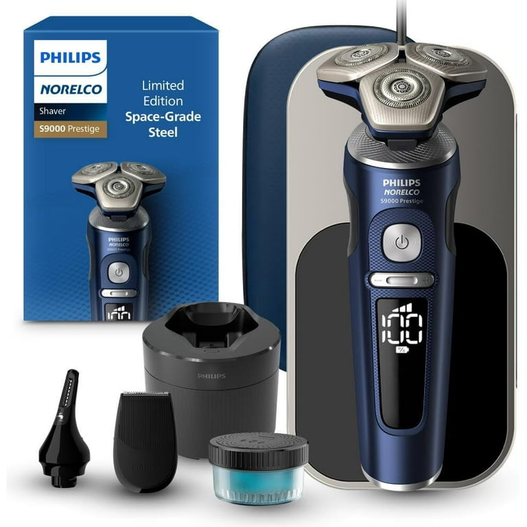 PHILIPS Shaver 9000 Series 美品 Philips 9000 Prestige Men's Shaver, Wet/Dry Electric Razor