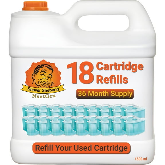 18 Smartclean Cartridge Refills—36 Months of Clean Shaving by Shaver Shebang Nextgen