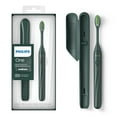 thumbnail image 1 of Philips One by Sonicare Rechargeable Toothbrush, Sage, HY1200/28, 1 of 29