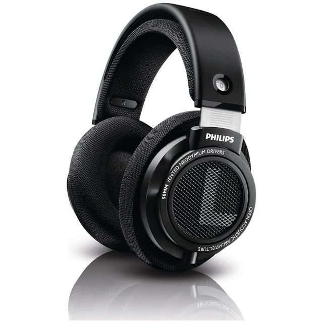 Philips Over Ear Wired Headphones Stereo PC Headset Open Back Headphones with Cord HiFi Headphones SHP9500