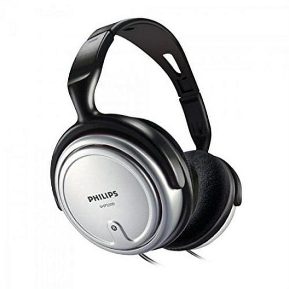 Philips Over Ear Wired Studio Headphones with Volume Control Extra Bass for TV & PC with 3.5mm and 6.3mm Cable