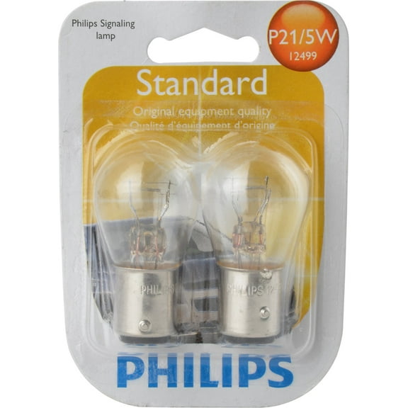 Philips P21/5W Clear Halogen Clear Automotive Bulb