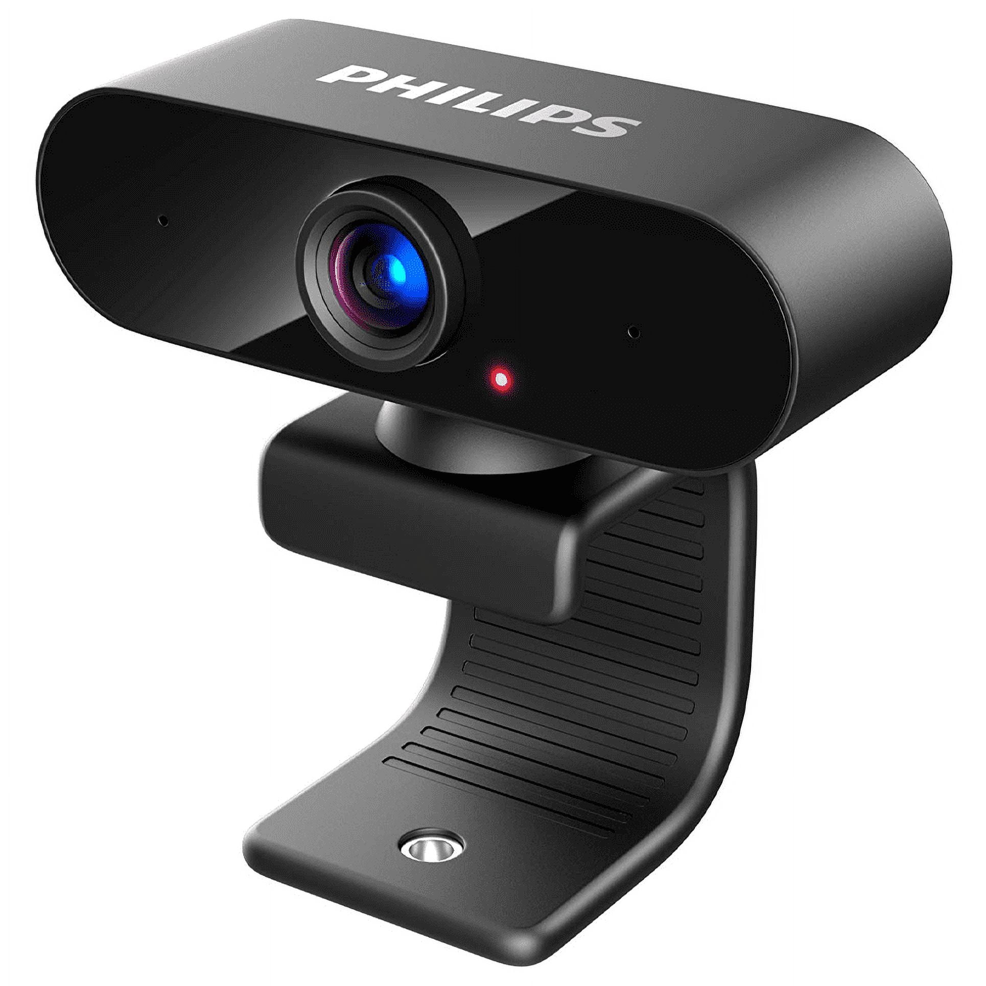 Philips PC Webcam W Microphone Full HD 1080P, USB Computer Camera, 360°  Rotate, for PC Conferencing/Calling Mac - Zoom
