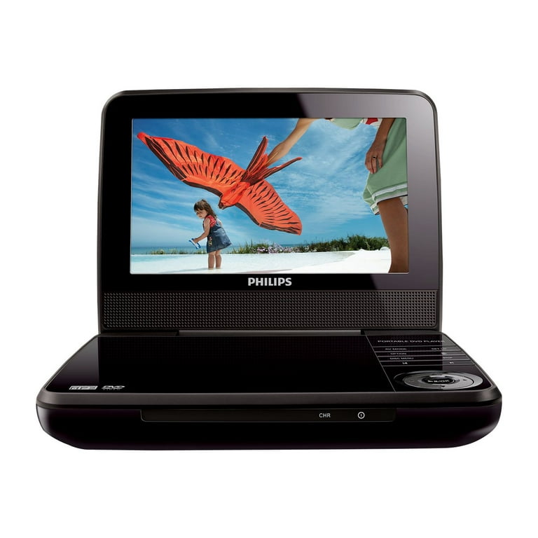 Philips PET741M - DVD player - portable - display: 7