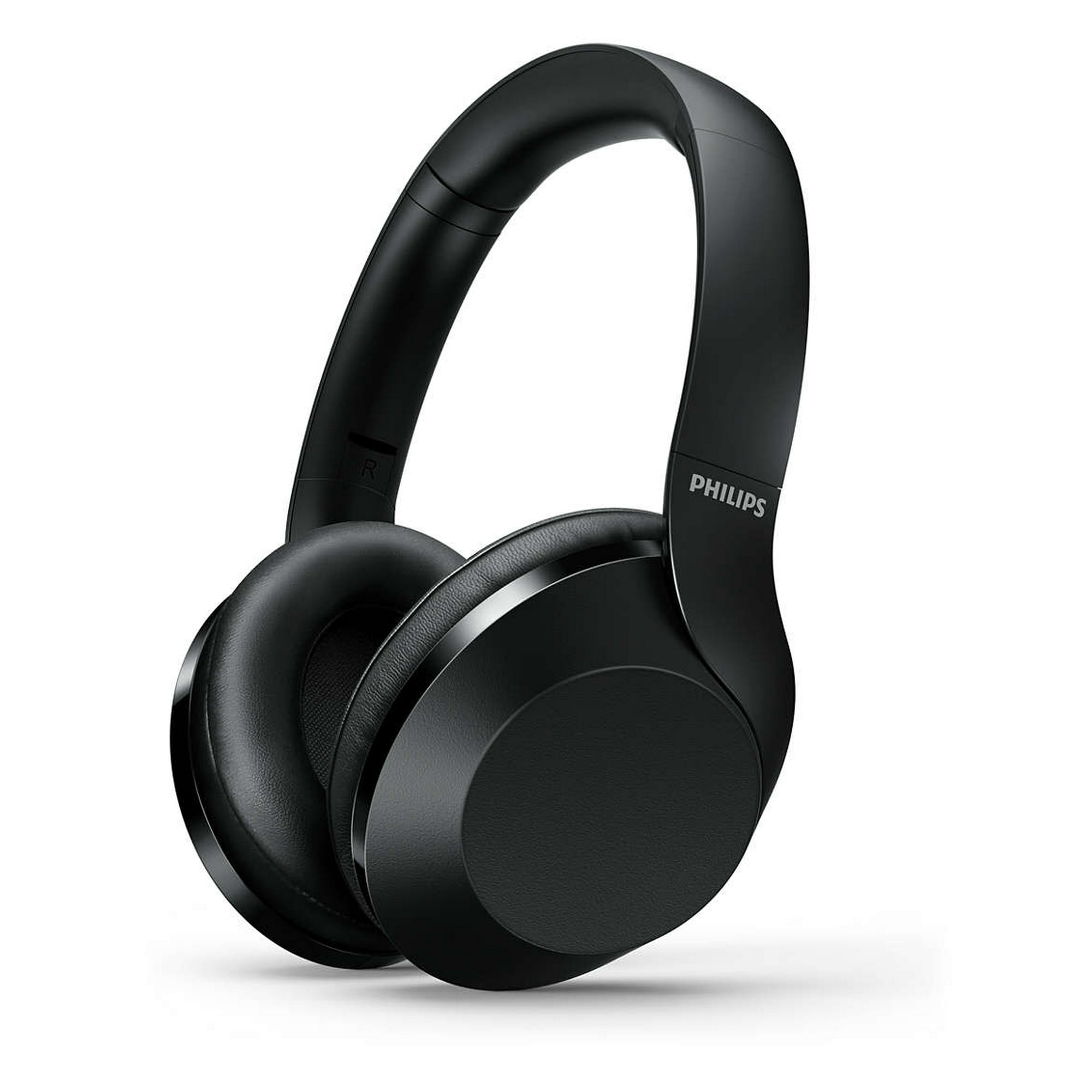 Philips PH802 Over-Ear Wireless Bluetooth Headphones with Cancellation and up to hours of playtime, Black - Walmart.com