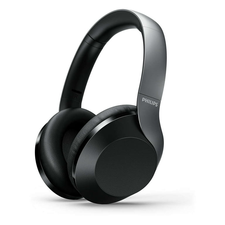 Free Shipping Philips PH805 Wired Stereo Bluetooth Over Ear Headphones with Active Noise Canceling Walmart Walmart