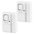 thumbnail image 1 of Philips Personal Security Window and Door Alarm, 2-Pack, White, 1 of 9