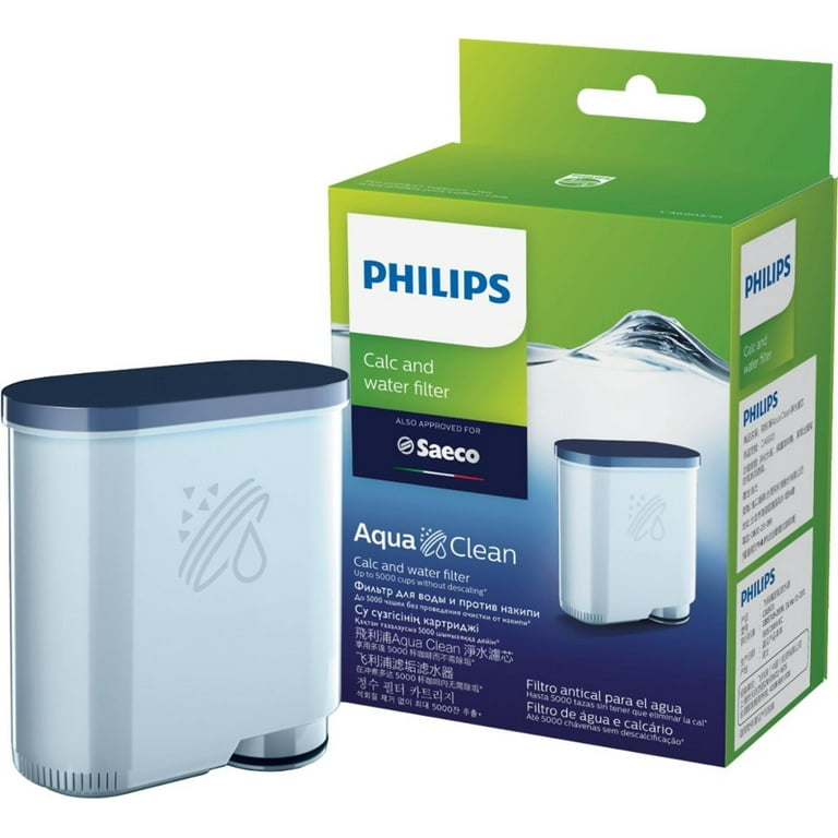 Philips - Philips/Saeco AquaClean Filter Single Unit - Black