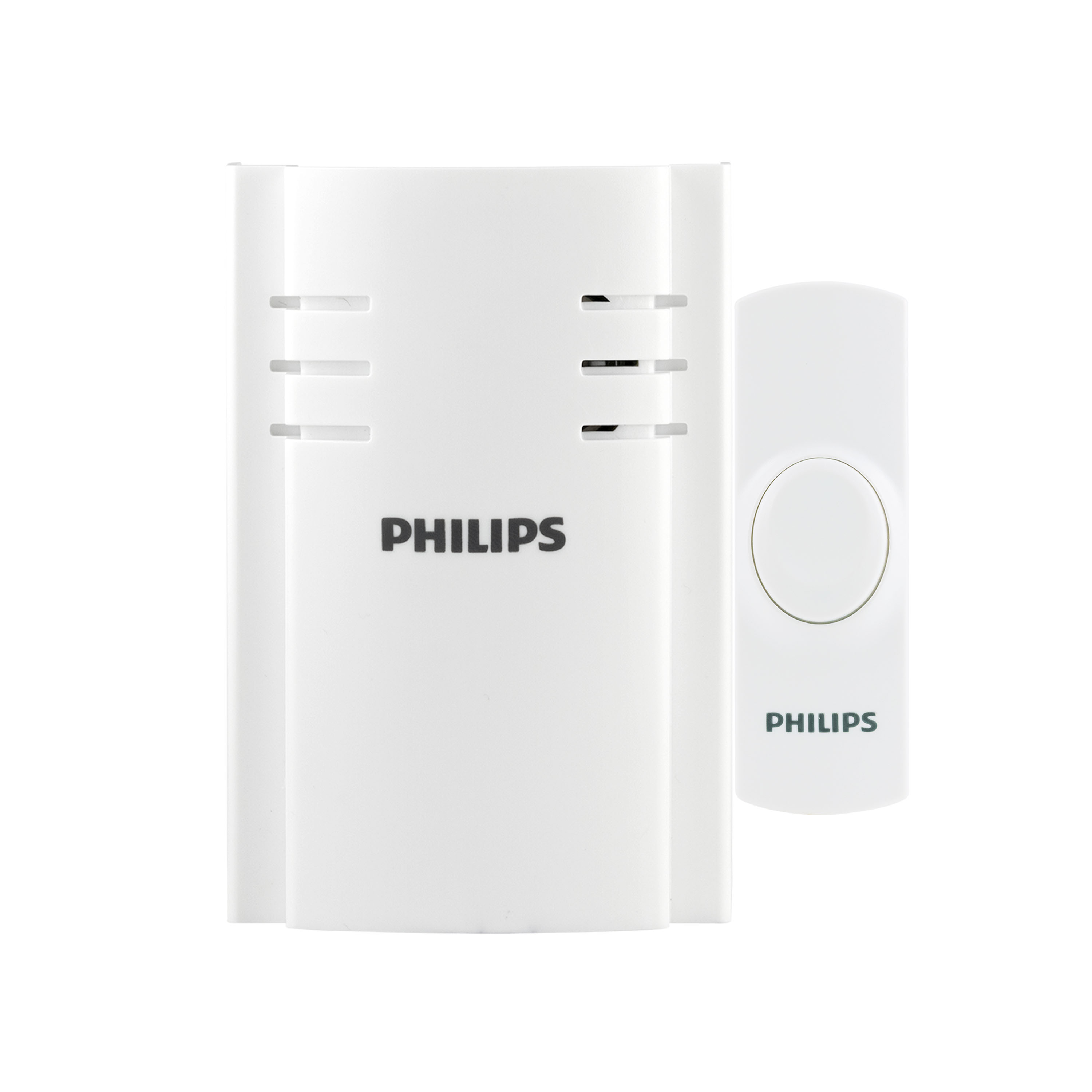 Philips Plug-in 2-Melody Doorbell Kit, White, DES2120W/27 - image 1 of 9