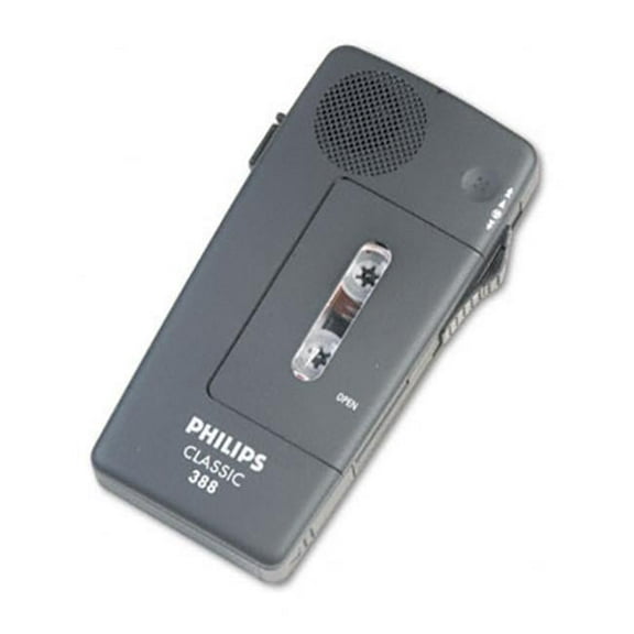 Philips  Pocket Memo 388 Slide Switch Mini Cassette Dictation Recorder