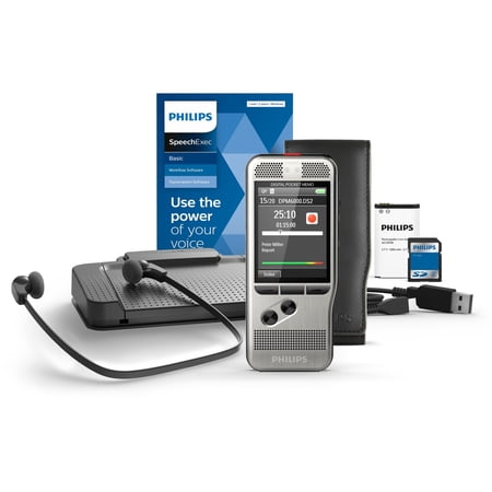 Philips DPM6700/03 Pocketmemo Dictation/transcriptperp Set Includes Speechexec Software 11