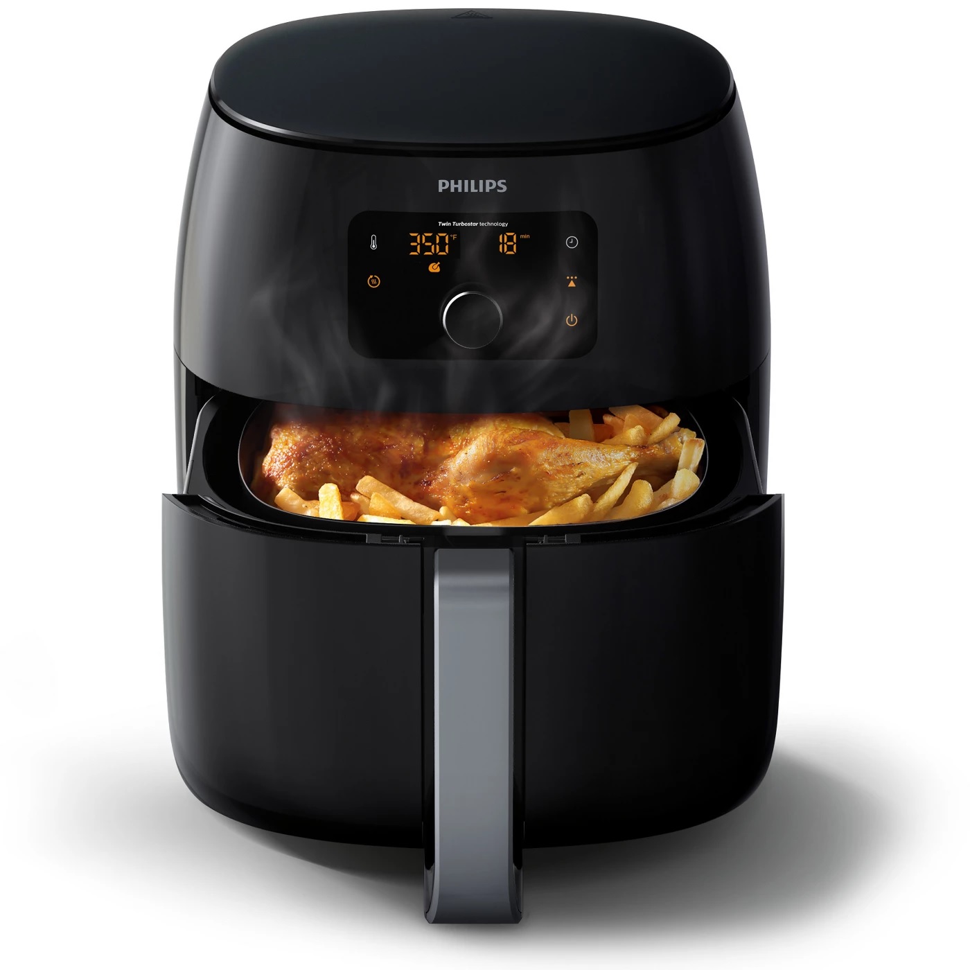 Philips Premium Airfryer XXL With Fat Removal And Rapid Air Technology Philips Premium Airfryer XXL With Fat Removal And Rapid Air Technology