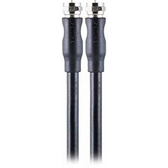 Philips RG6 Dual Shield Coaxial Cable, 25 ft. Ideal for TV Antenna DVR VCR