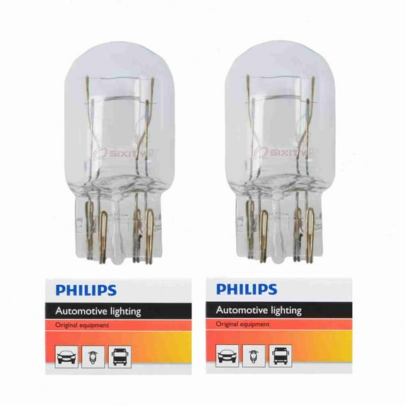 2 pc Philips Tail Light Bulbs compatible with Toyota 4Runner Avalon Camry Celica Corolla Echo FJ Cruiser Hiace Highla 1996-2019 Electrical Lighting Body Exterior