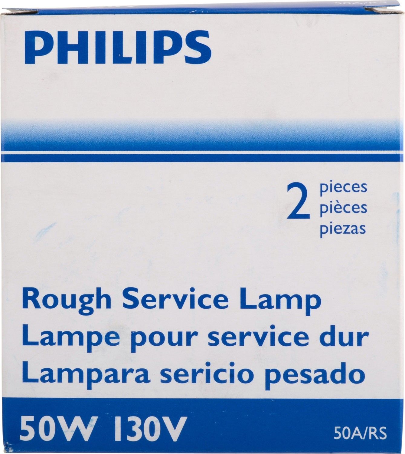 Philips Rough Service Bulb 50A/RS, Pack of 2