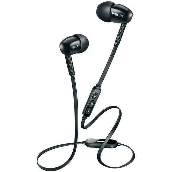 Philips SHB5850BK/27 Metalix In-Ear Bluetooth Headphones with Microphone
