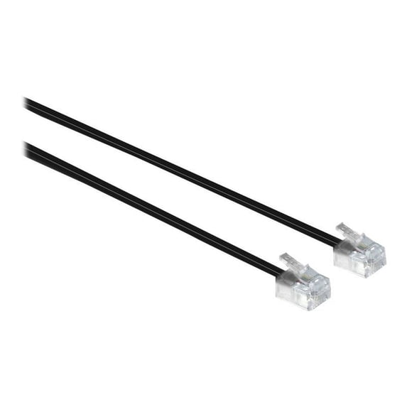 Philips SWL6125 - Phone cable - RJ-11 (M) to RJ-11 (M) - 7 ft - black