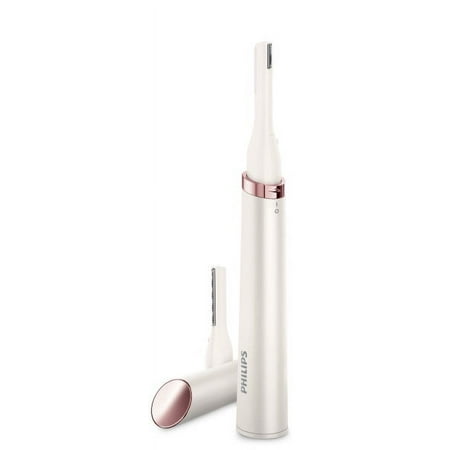 Philips SatinCompact Women's Precision Trimmer, Instant Hair Removal for Face & Eyebrows, Fine Body Hair (HP6389)