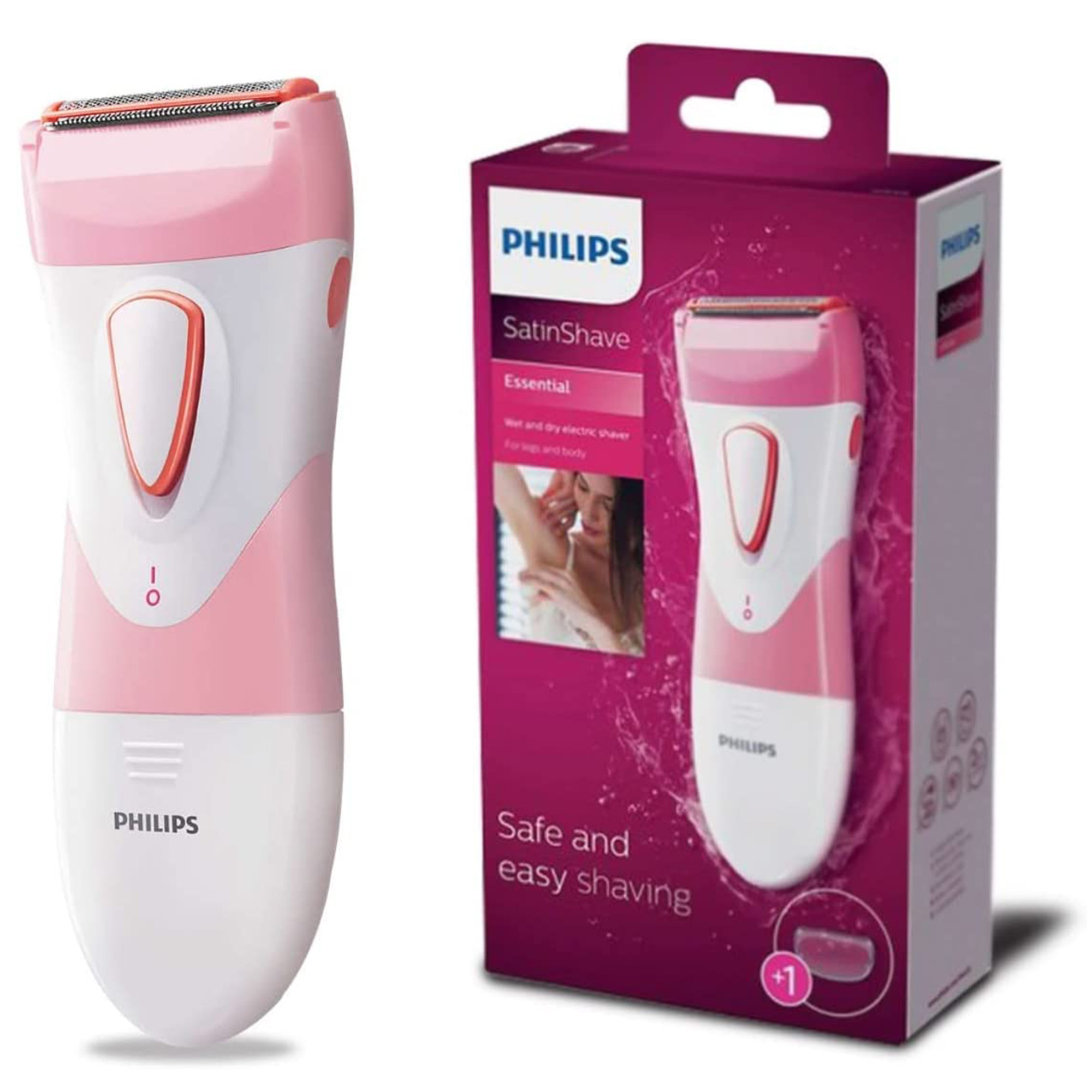 Philips SatinShave Cordless Electric Razor for Women Wet & Dry Use Lady Shaver - image 1 of 6