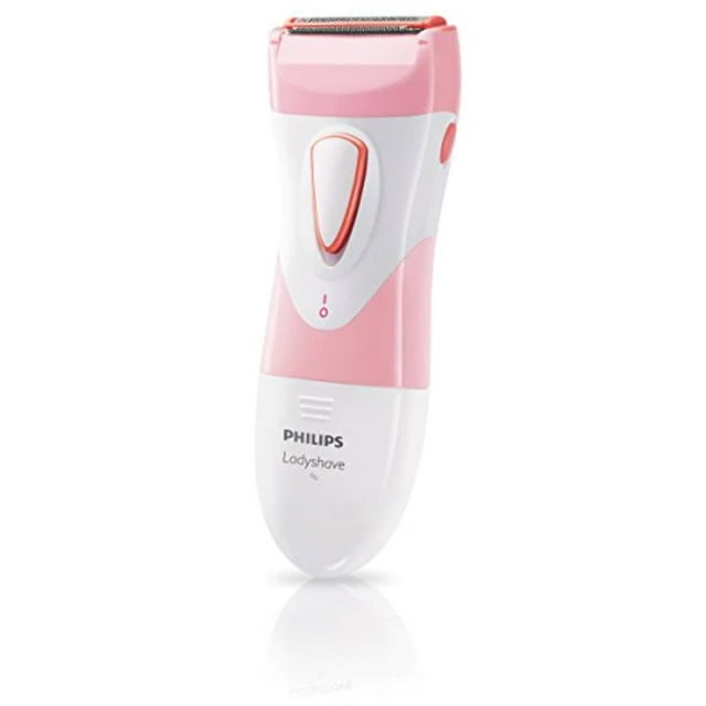 Philips SatinShave Essential Women's Electric Shaver for Legs, Cordless Wet and Dry Use (HP6306)