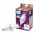 Philips Smart WiFi Connected LED 40Watt B12 Candle Light Bulb