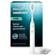 Philips Sonicare 1100 Series Electric Toothbrush - Sonic Toothbrush with Advanced Sonic Technology, Easystart, Smartimer & Quadpacer, White, Model HX3641/02