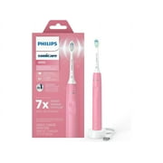 Philips Sonicare 4100 Power Toothbrush, Rechargeable Electric Toothbrush with Pressure Sensor, Deep Pink (HX3681/26)