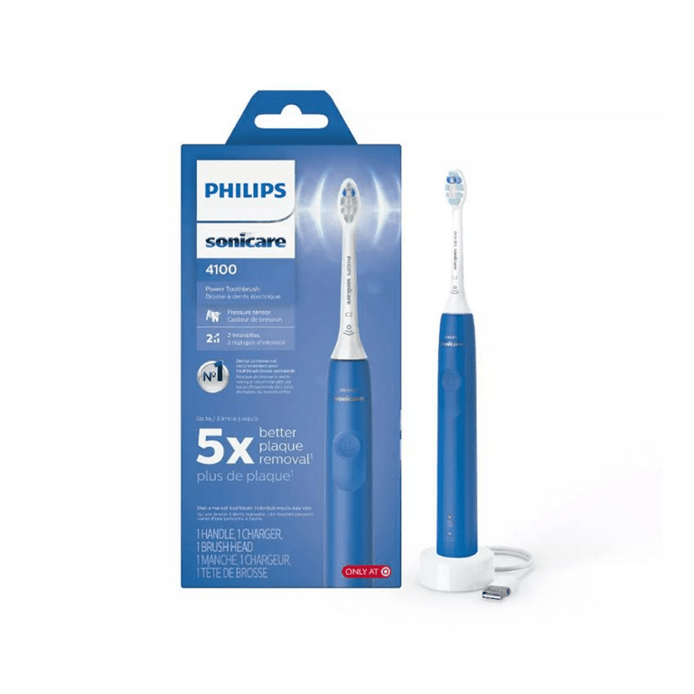 Philips Sonicare 4100, Slim Electric Toothbrush, Long