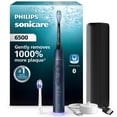 thumbnail image 1 of Philips Sonicare 6500 Series Electric Toothbrush - Next-Generation Sonicare Technology, Pressure Sensor, 9 Brushing Settings, SmarTimer, BrushPacer, 21-day Runtime, Travel Case, Navy Blue, HX7413/07, 1 of 2