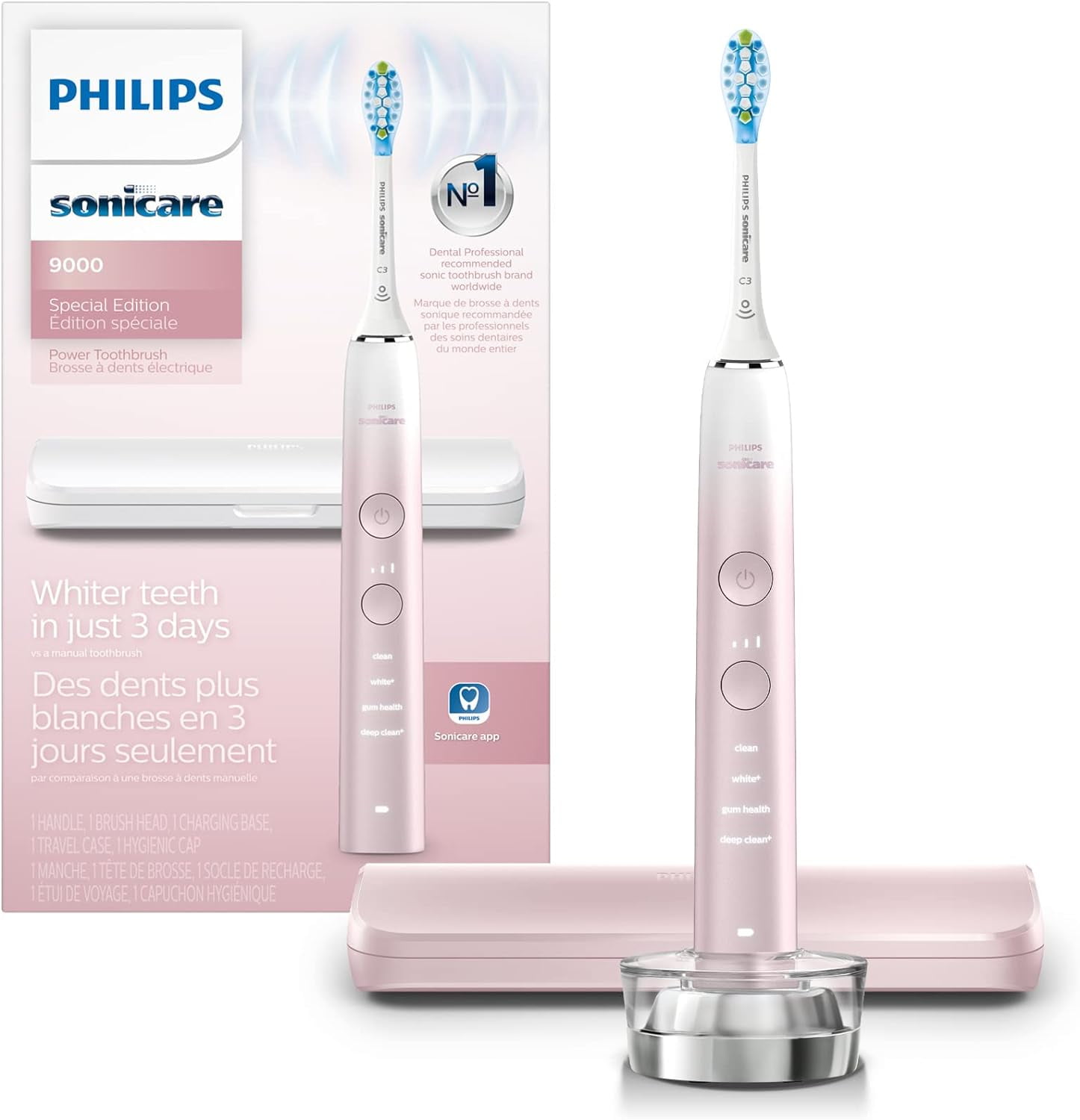 Philips Sonicare HX9911/90 9000 Special Edition White/Pink