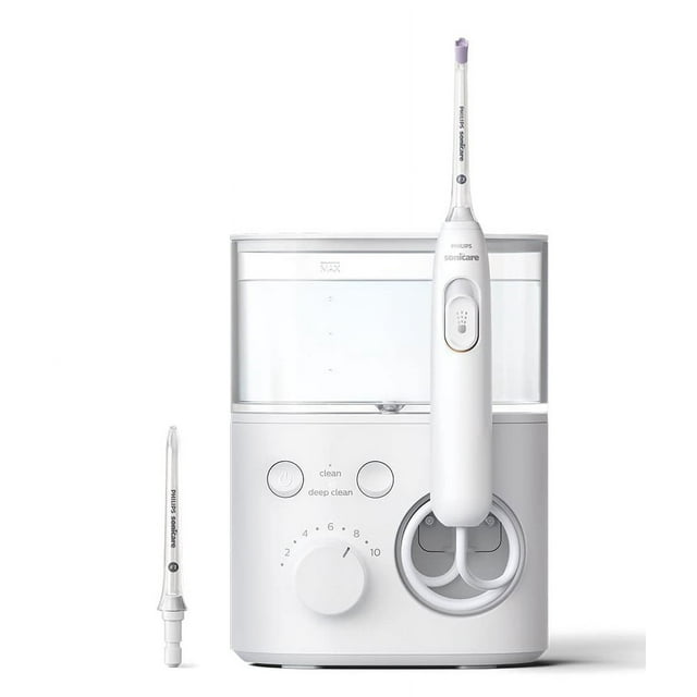 Philips Sonicare Cordless Power Flosser 5000 Oral Irrigator White with