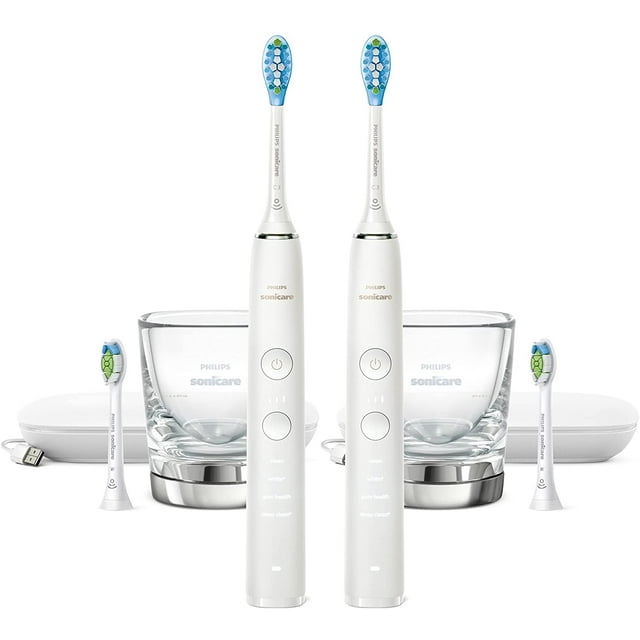 Philips Sonicare DiamondClean Connected Rechargeable Toothbrush, 2pack