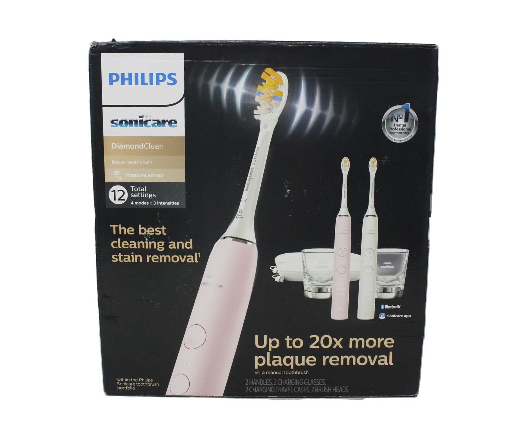 【最終】PHILIPS Sonicare DiamondClean ピンク 本体 Philips Sonicare HX9911/90 9000 Special Edition White/Pink