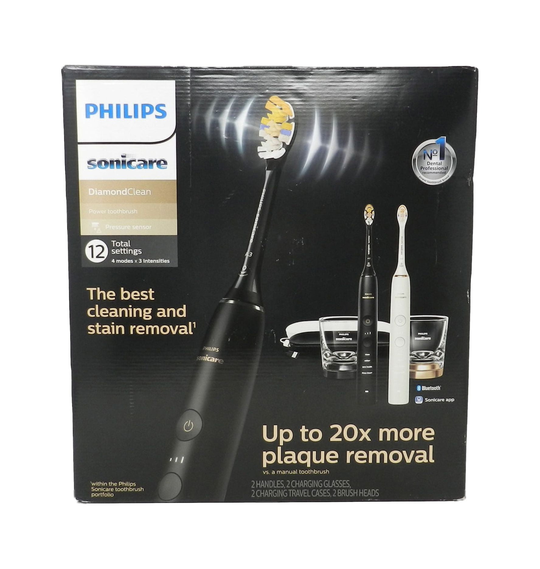 PHILIPS Sonicare DiamondClean 本体 追加ブラシ付き Philips Sonicare DiamondClean Connected Series Power