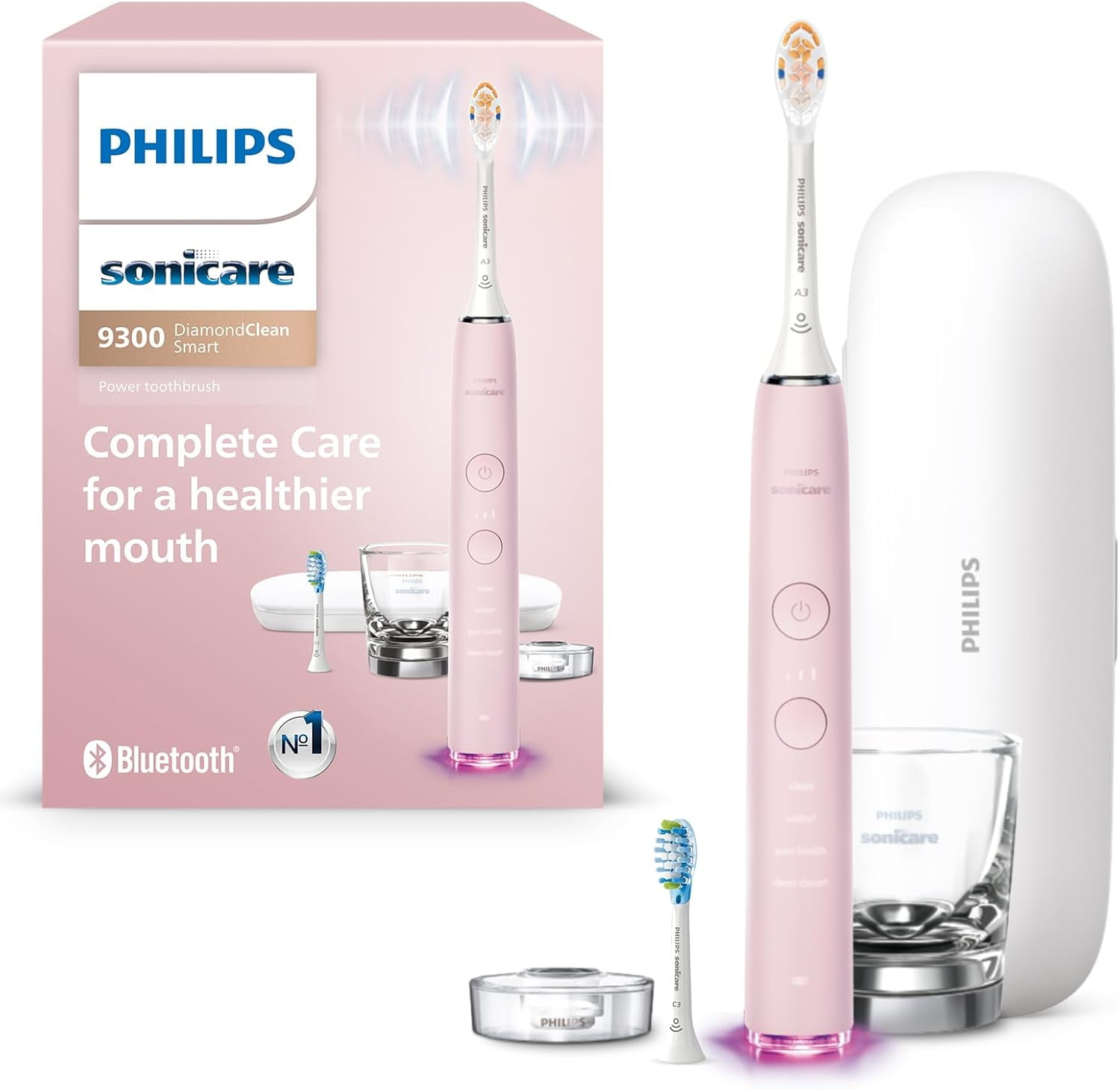 PHILIPS Sonicare DiamondClean Smart +ブラシ Amazon.com: Philips Sonicare DiamondClean Smart 9750