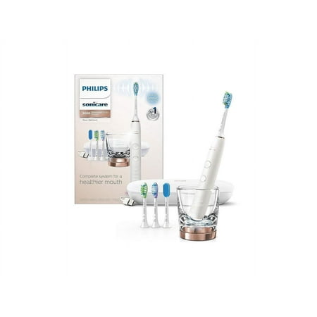 Philips Sonicare DiamondClean Smart 9500 Rechargeable Electric Power Toothbrush, Rose Gold (HX9924/61)