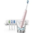 thumbnail image 1 of Philips Sonicare Diamondclean Smart Electric, Rechargeable Toothbrush For Complete Oral Care, with Charging Travel Case, 5 Modes – 9500 Series, Pink, HX9924/21, 1 of 7