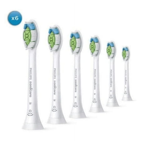 Philips Sonicare HX6066/70 DiamondClean Standard Brush Heads, 6-Pack