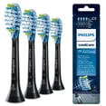 thumbnail image 1 of Philips Sonicare HX9044/33 Premium Plaque Defence BrushSync Enabled - Black Replacement Brush Heads (2 Packs of 4), 1 of 3