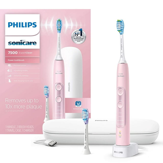 Philips Sonicare ExpertClean 7500 Rechargeable Electric Toothbrush for