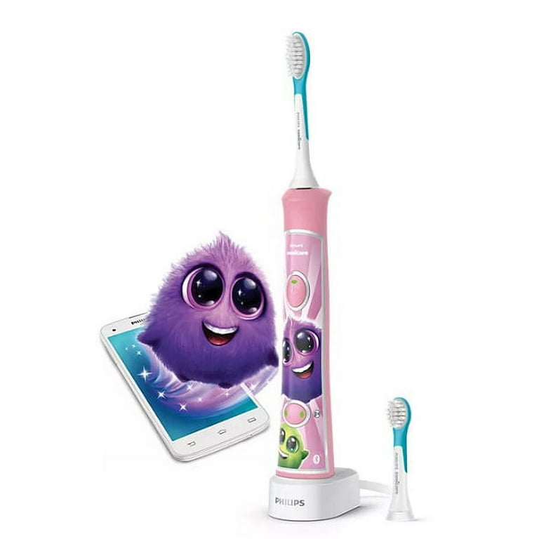 Philips Sonicare Kids Bluetooth Rechargeable Electric Toothbrush HX6352 42 Pink