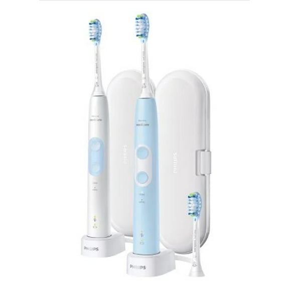 Philips Sonicare Optimal Clean Rechargeable Electric Toothbrush, 2-pack