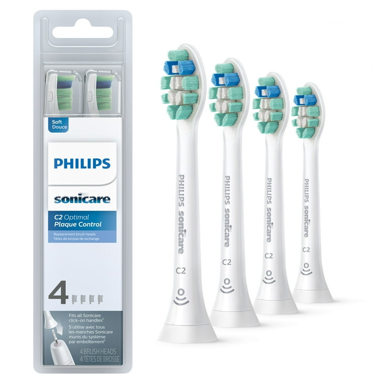 Philips Sonicare Optimal Plaque Control Toothbrush Heads, HX9024 