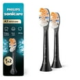 thumbnail image 1 of Philips Sonicare A3 All-In-One - Genuine Replacement Electric Toothbrush Heads, Black, 2 Pack, HX9092/95, 1 of 13