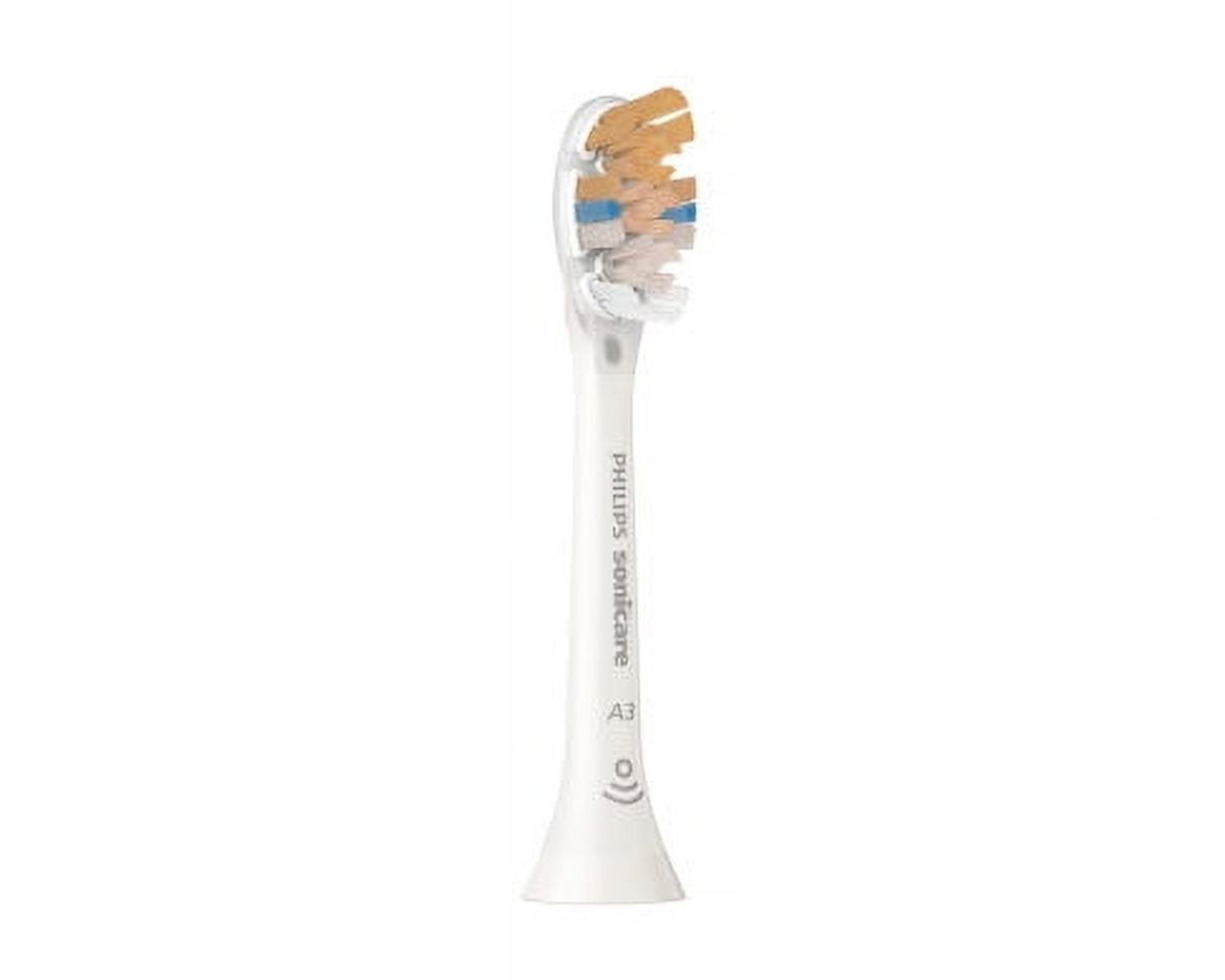 Philips Sonicare All-in-One (A3) replacement toothbrush heads, HX9094/65, Smart recognition, White 4-pk