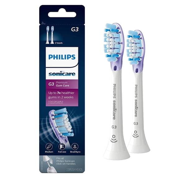Philips Sonicare Premium Gum Care replacement toothbrush heads, HX9052/65